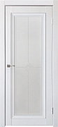 Дверь межкомнатная Деканто (Decanto) 2 Стекло каленое белый бархат